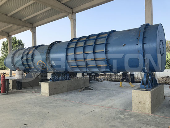 BST-50 Biochar Production Equipment in Turkey