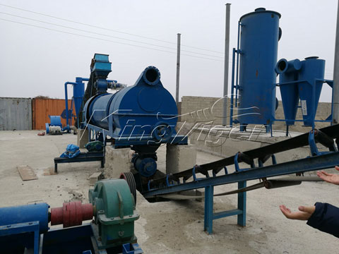 Rice Husk Charcoal Machine