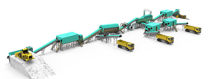 Solid Waste Treatment Plant Design