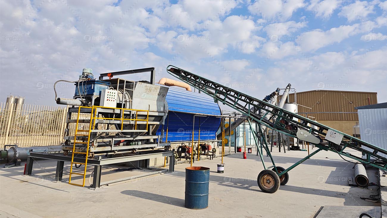 Commissioning of BLJ-16 Tyre Pyrolysis Plant in Saudi Arabia