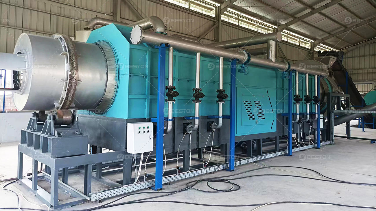 Palm Kernel Shell Charcoal Making Machine